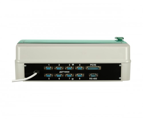 Информационный блок газоанализатора СИГМА-03М.ИПК (8 каналов, 4 реле,  Мод.1) RS485 + ПО, конвертер RS-485 к USB